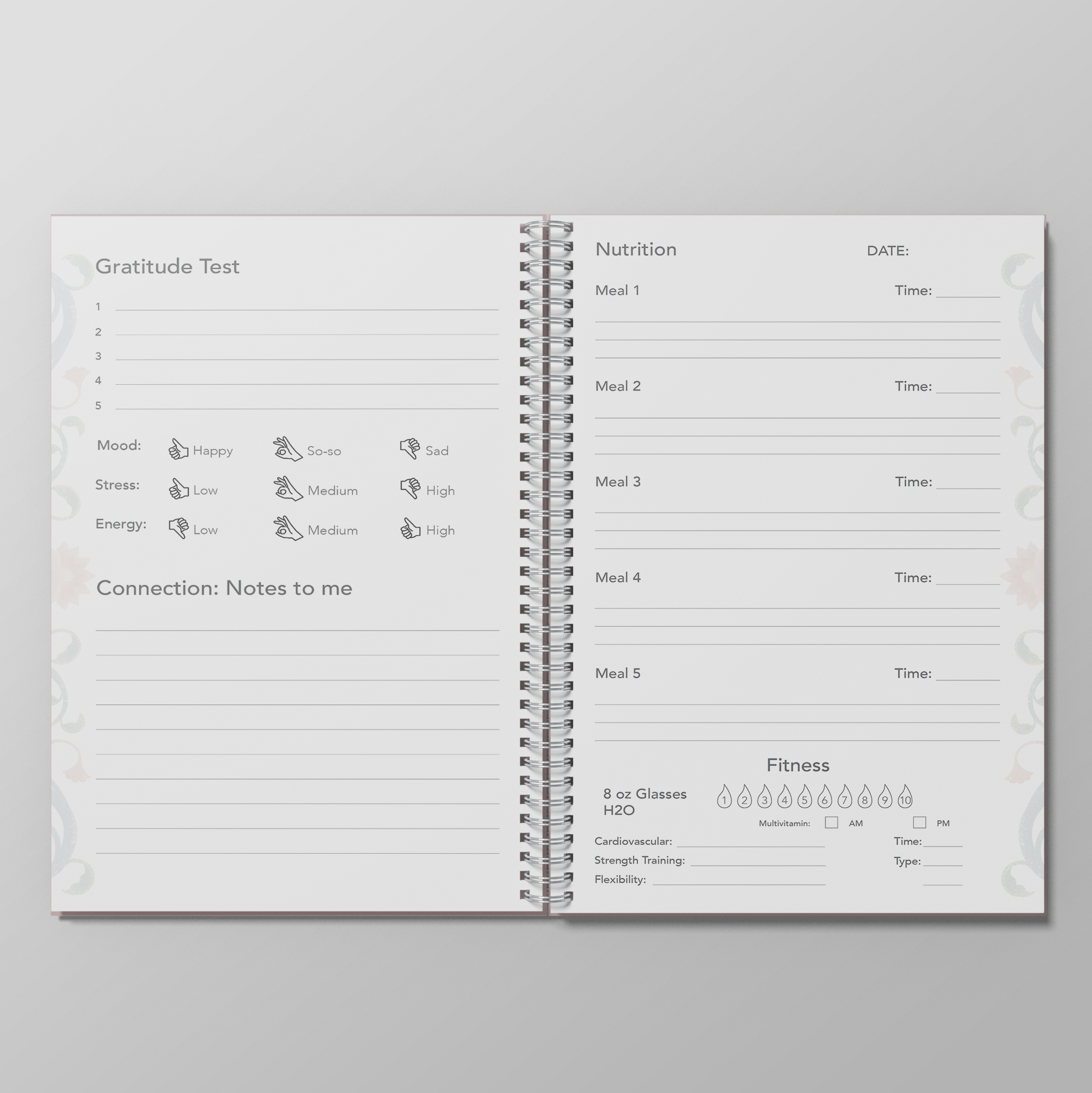 Add-On Book - Fitness Planner