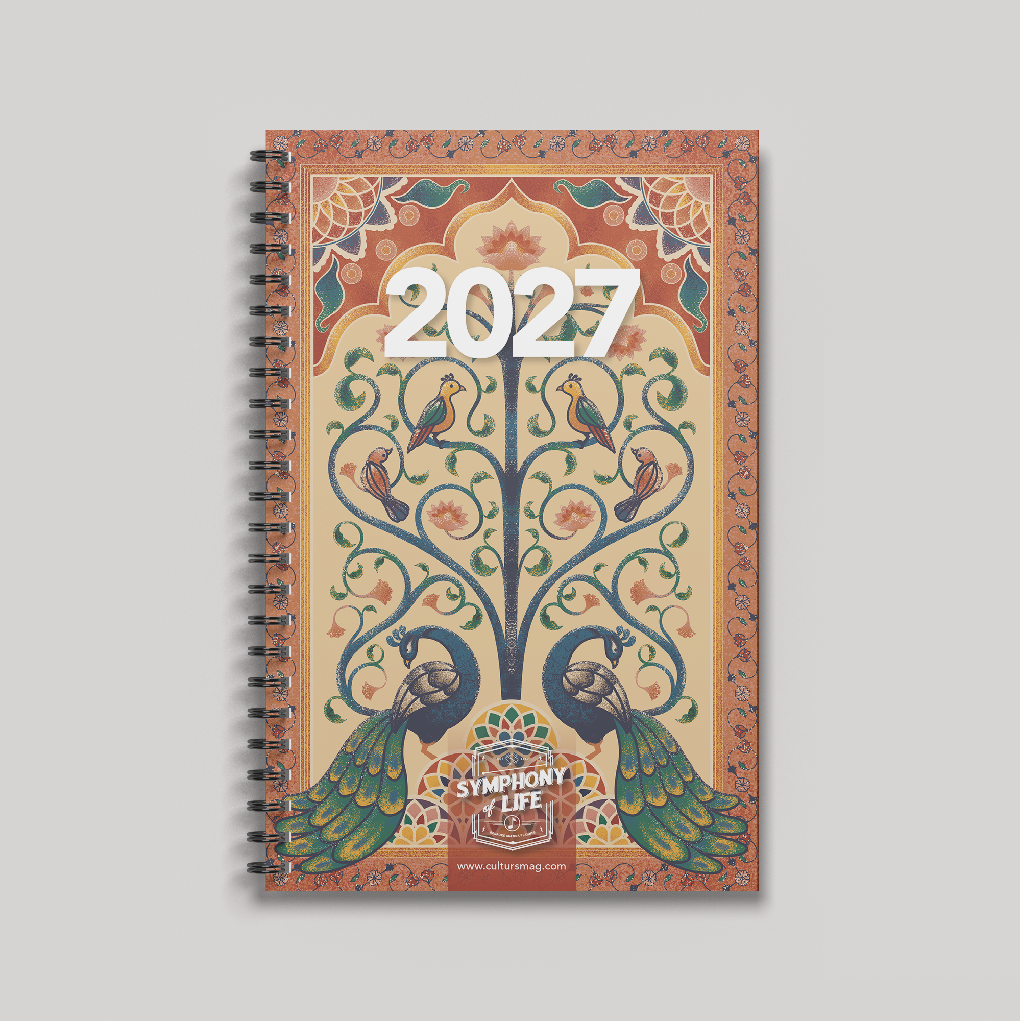 Symphony of Life Annual Calendar with Vision Board