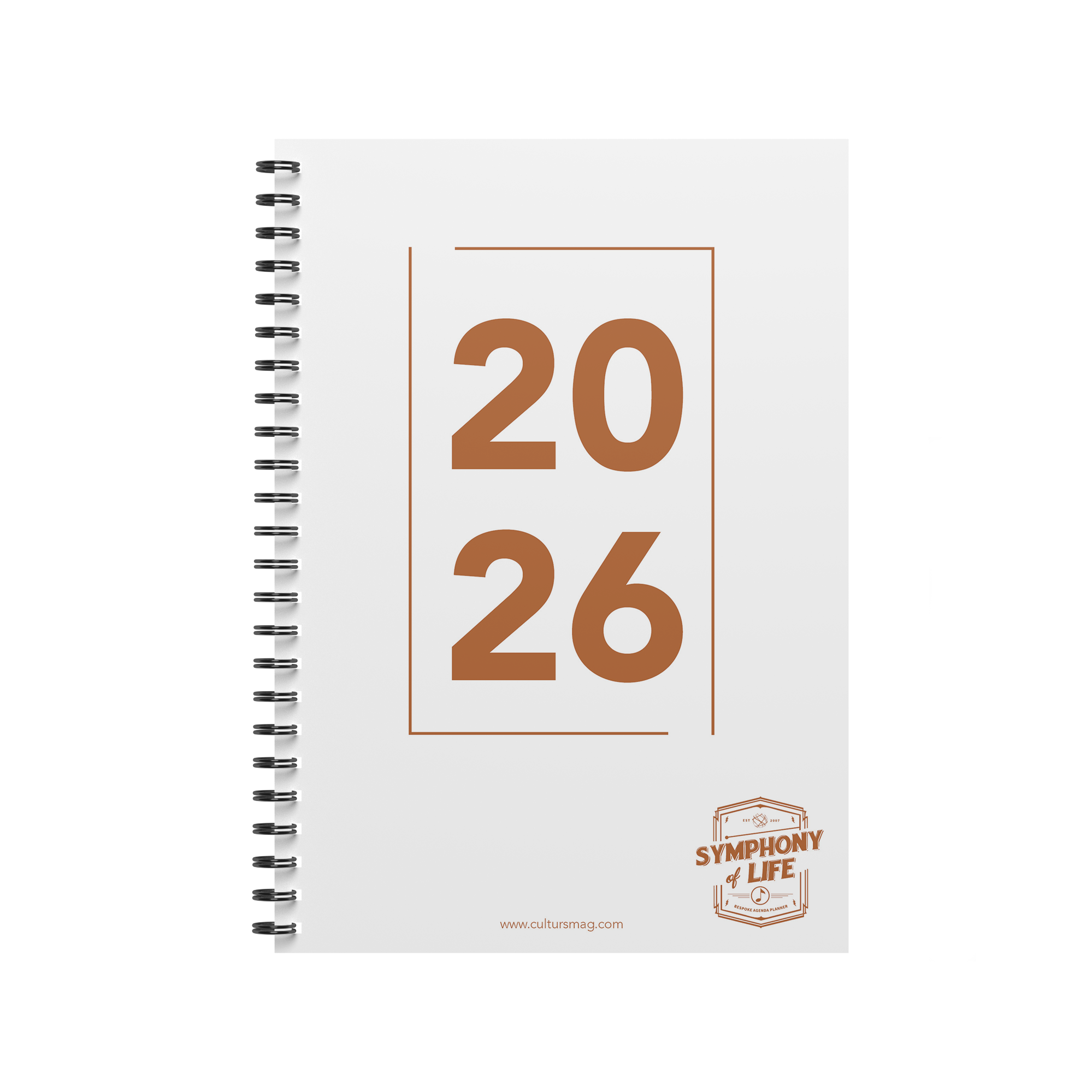 Symphony of Life Annual Calendar with Vision Board