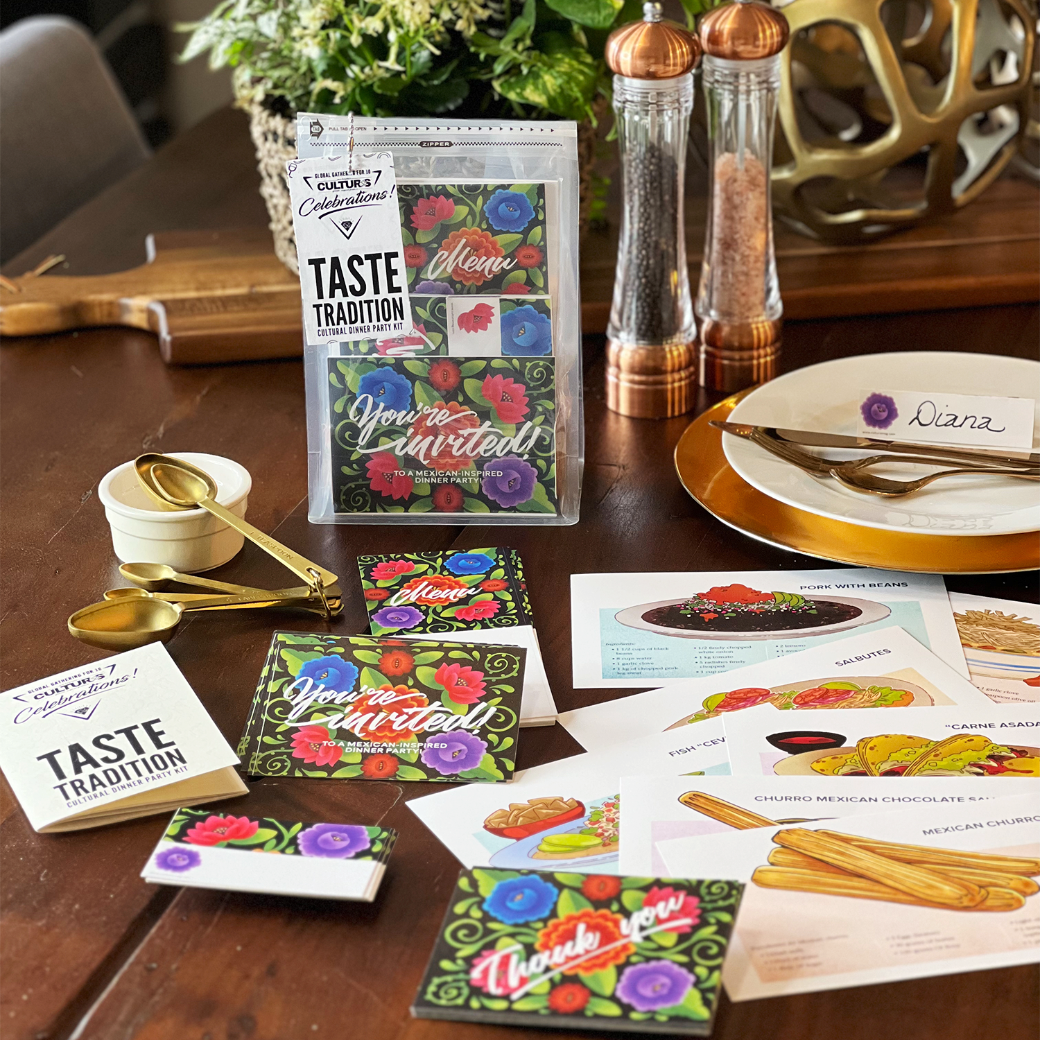 Dinner Party Kits - Mexico