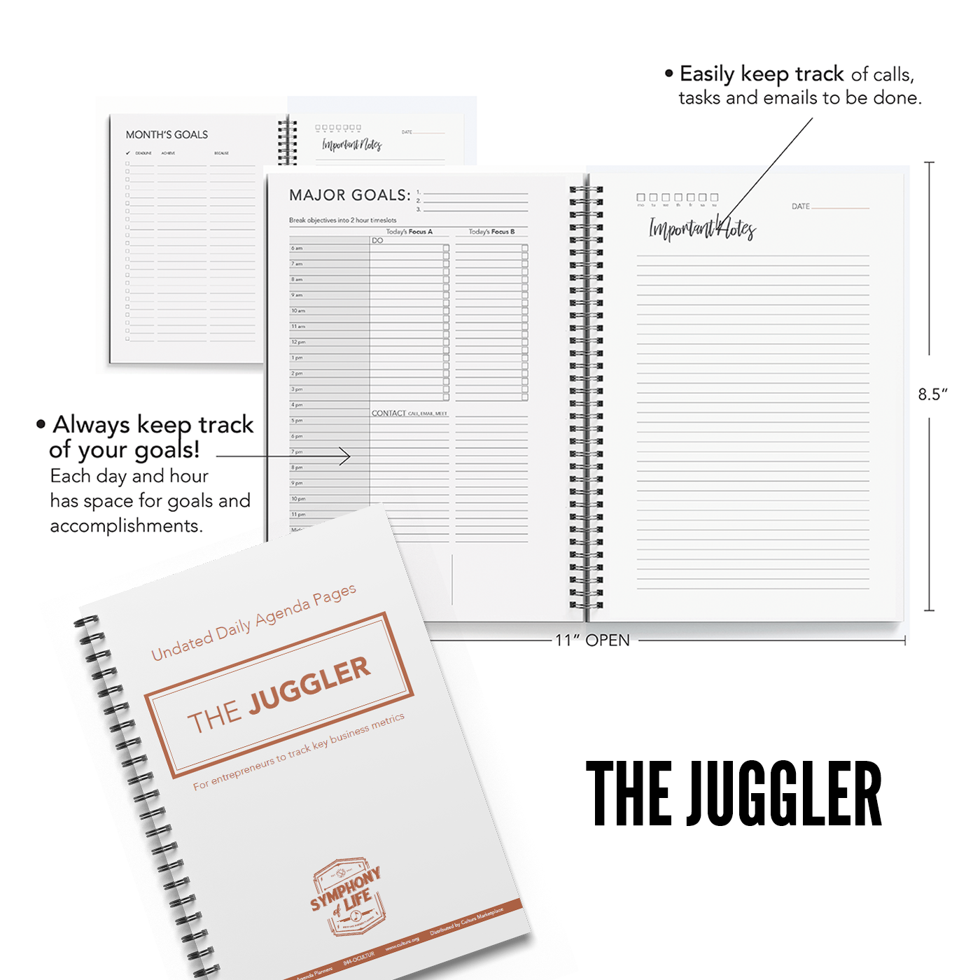 Symphony of Life Planner - Cultural Identity Starter Bundle