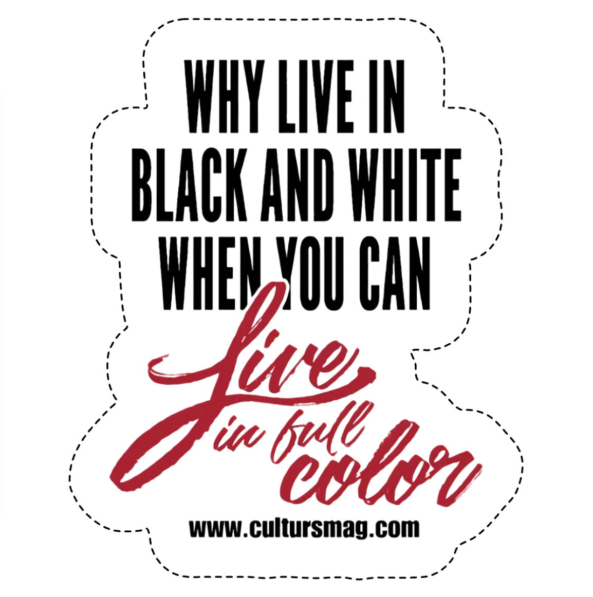 CULTURS Temporary Tattoo Stickers