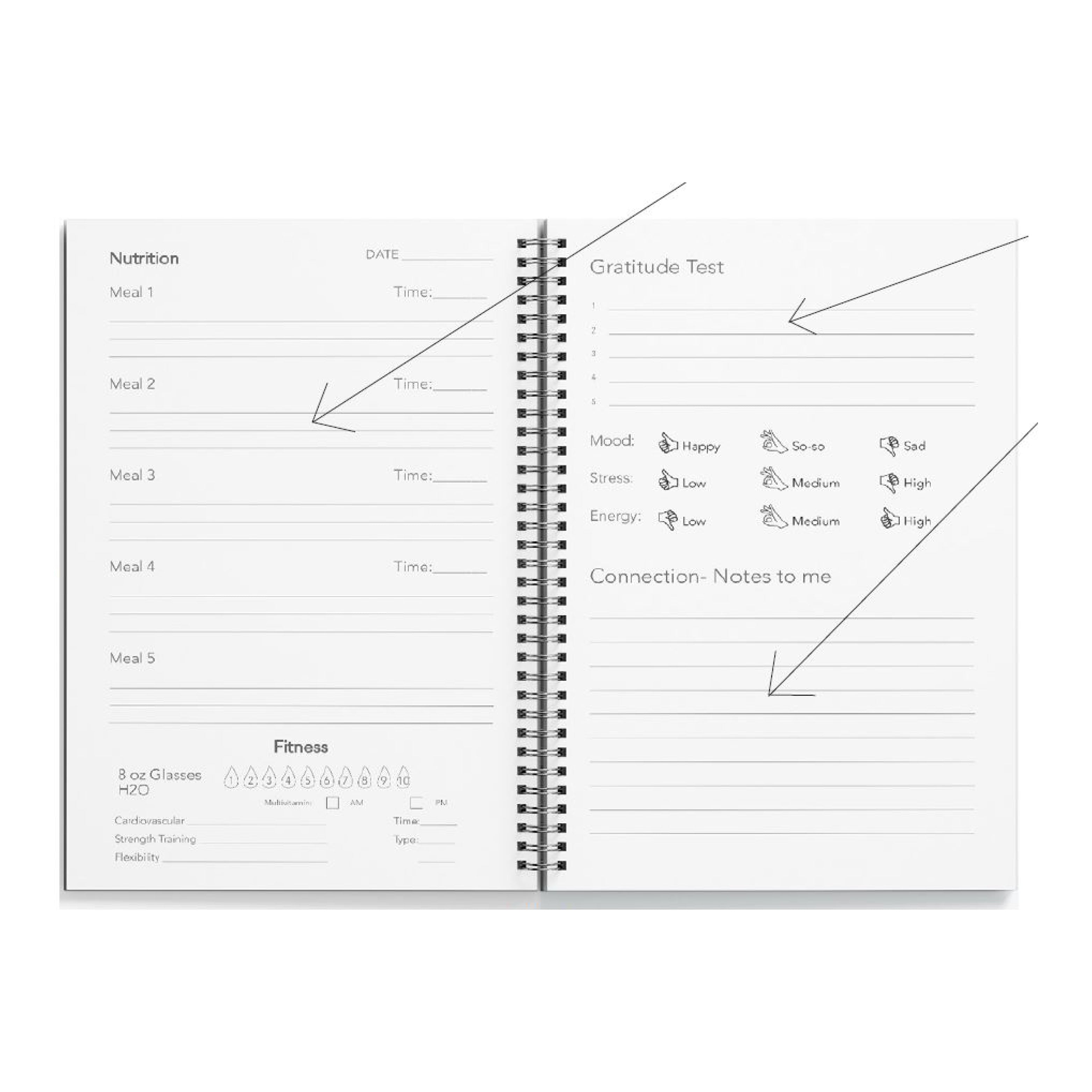 Add-On Book - Fitness Planner