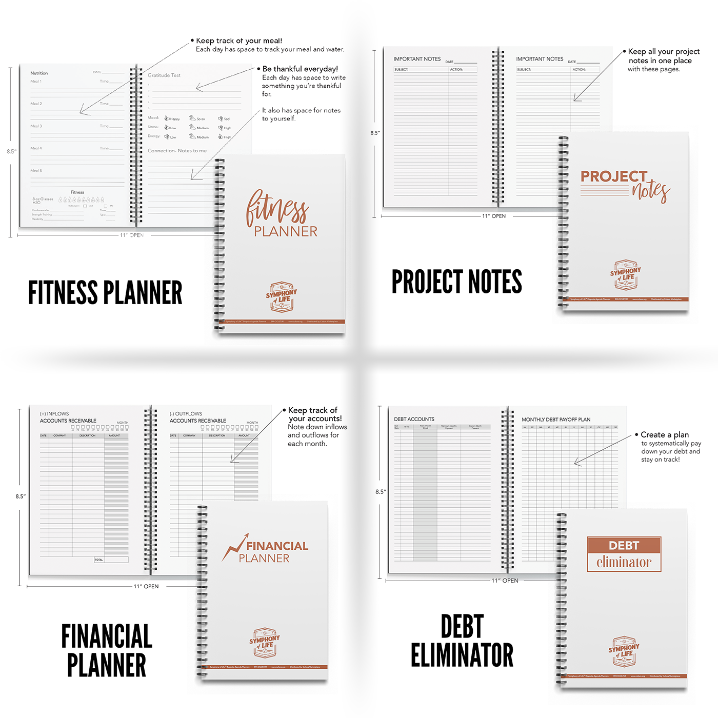 Symphony of Life Planner - Cultural Identity Starter Bundle
