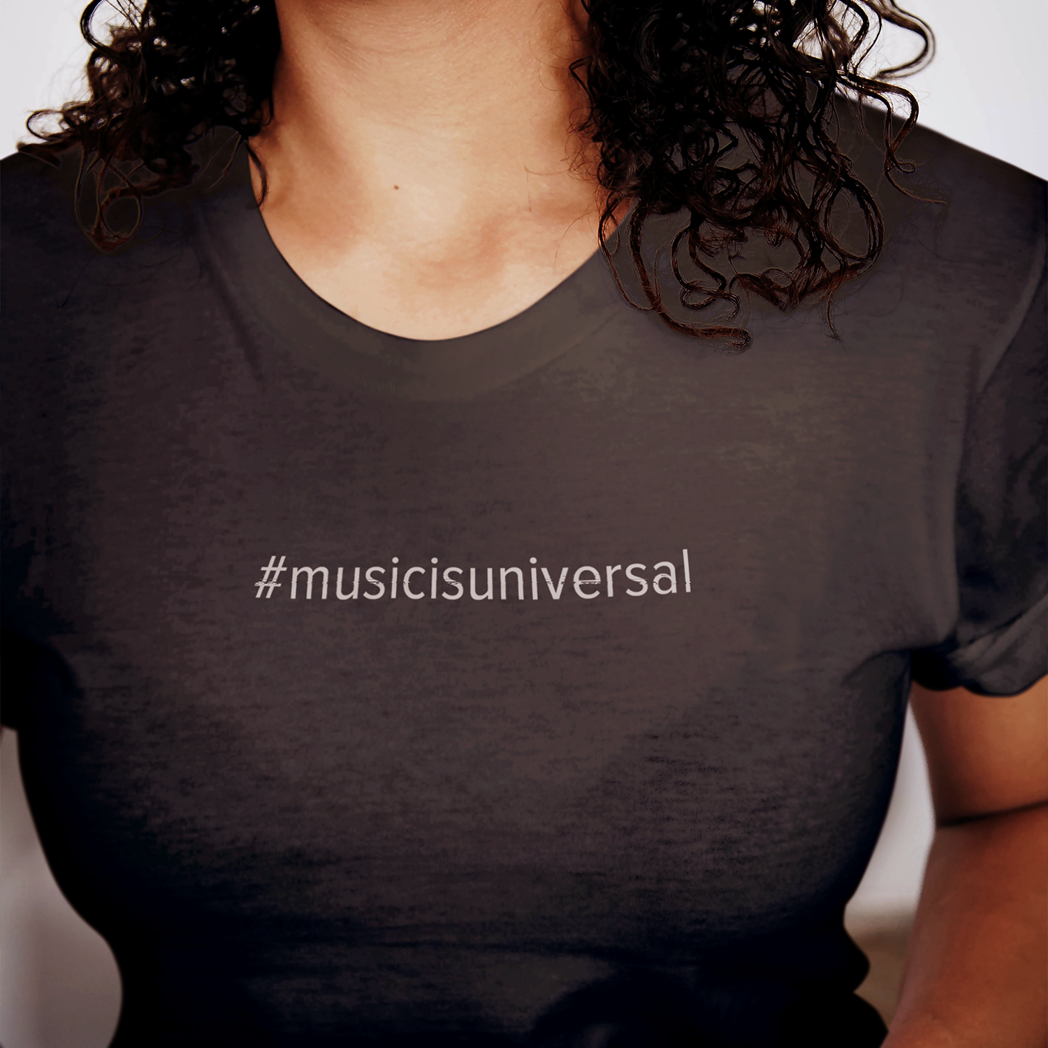 CULTURS HASHTAG TEE - #MUSICISUNIVERSAL