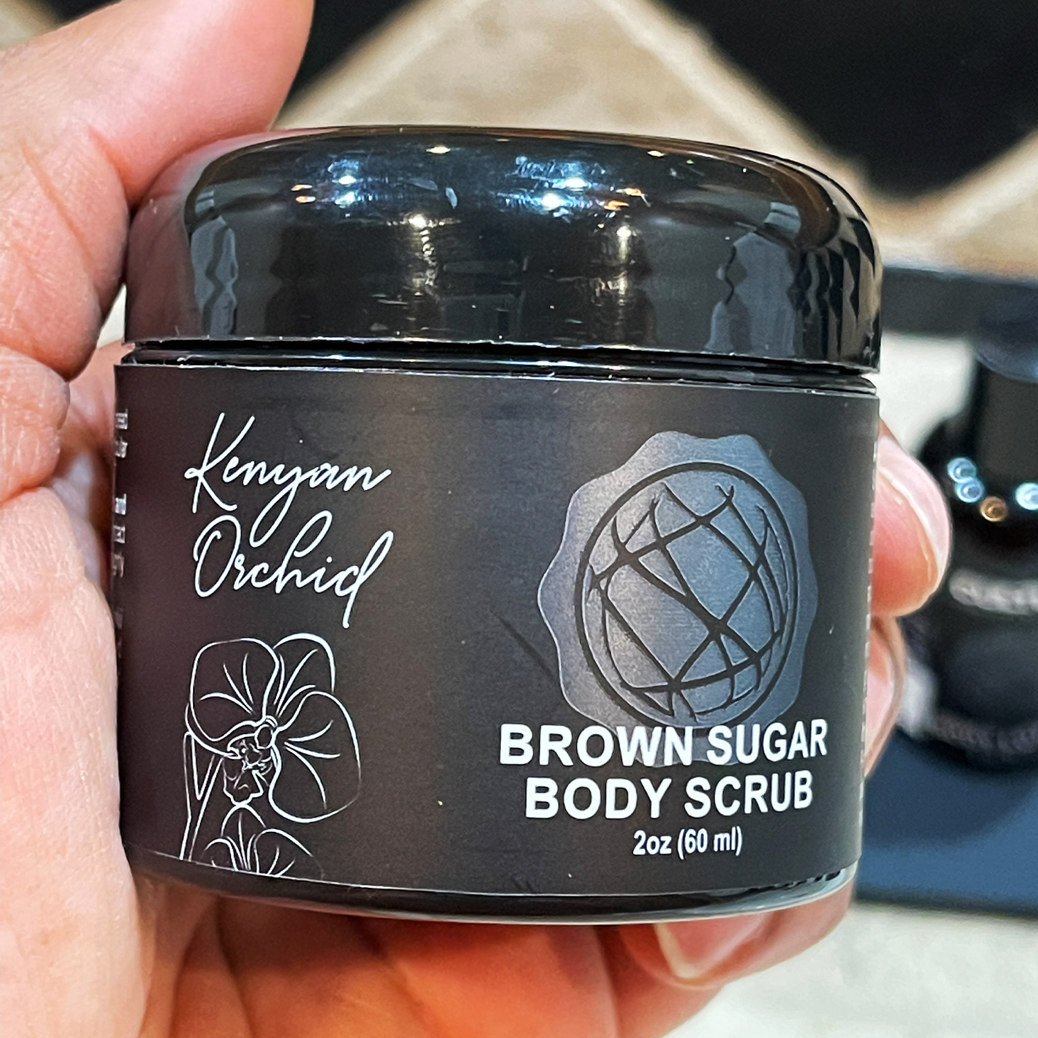 African Orchid Brown Sugar Body Scrub