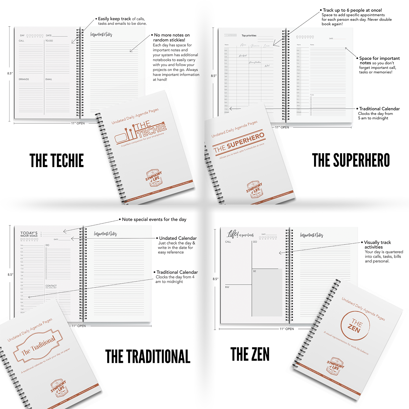 Symphony of Life Planner - Cultural Identity Starter Bundle